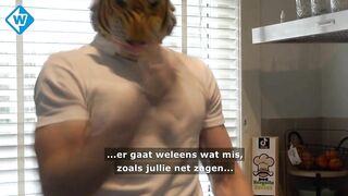 Gemaskerde Haagse chef hit op Tiktok: 'Nog 50.000 volgers erbij en ik onthul mezelf' - OMROEP WEST