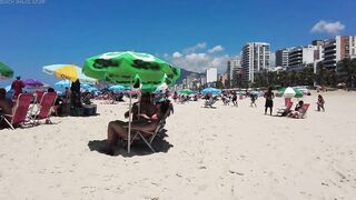 ???????? Summer in Rio de Janeiro - Brazil ☀️????️ Short Ipanema Beach Walk 4K