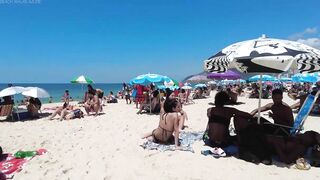 ???????? Summer in Rio de Janeiro - Brazil ☀️????️ Short Ipanema Beach Walk 4K