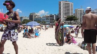 ???????? Summer in Rio de Janeiro - Brazil ☀️????️ Short Ipanema Beach Walk 4K