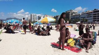 ???????? Summer in Rio de Janeiro - Brazil ☀️????️ Short Ipanema Beach Walk 4K