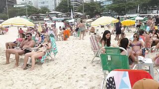 ???????? Rio de Janeiro LEBLON Beach Walk Tour BREZILYA ????