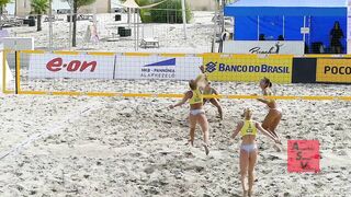 Women's Beach Volleyball Super Drops & Spikes