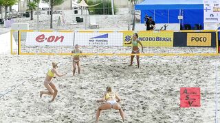 Women's Beach Volleyball Super Drops & Spikes