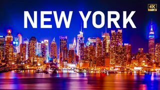 NEW YORK Drone In 8K ULTRA HD   UNITED STATES - A TRAVEL TOUR - UHD