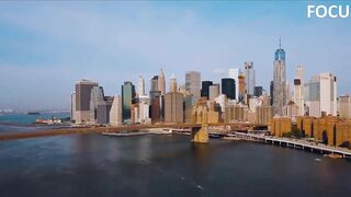 NEW YORK Drone In 8K ULTRA HD   UNITED STATES - A TRAVEL TOUR - UHD