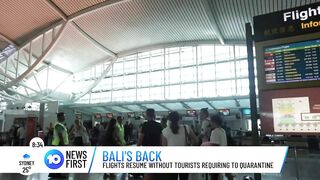 Quarantine-Free Travel To Bali Is Back After 2 Years | 10 News First