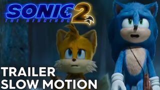 Sonic Movie 2 "Fastest Trailer" In Slow Motion - NEW Trailer Coming Tomorrow!