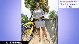 Plus Size Kakihoza Esther From Uganda | Fashion | Curvy Outfits | Thick Models | Lifestyle | Wiki