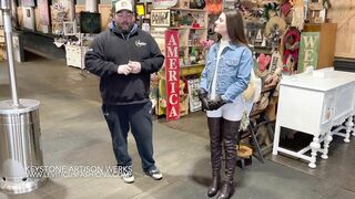 MADISON HODGES MODELS ESPRESSO BROWN LEATHER THIGH BOOTS AT KEYSTONE ARITISAN WERKS IN COLUMBIA PA