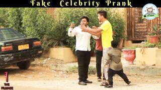 Fake Celebrity Prank ???????????? by P 4 TEAM | Funny videos |