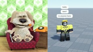 ROBLOX WHAT... (best TALKING BEN memes)