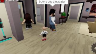 Buscando Familia en Brookhaven Termina Turbio????????/Roblox