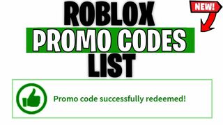 Roblox Redeem Codes March 2022 | ROBLOX PROMO CODES FOR ROBLOX