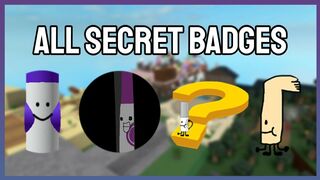 How to Find ALL SECRET BADGES |ROBLOX FIND THE MARKERS