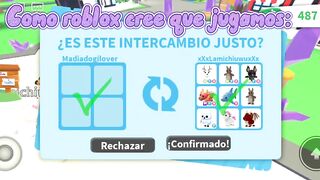 ¡COMO ROBLOX CREE QUE JUGAMOS VS COMO JUGAMOS ????????!