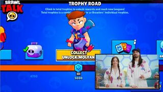 WOW!! NEW BRAWLER IN TROPHY ROAD!????- Brawl stars