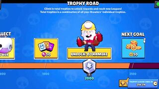 WOW!! NEW BRAWLER IN TROPHY ROAD!????- Brawl stars