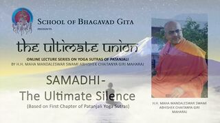 The Ultimate Union - Online Lectures on Patanjali Yoga Sutra