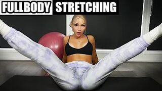 ASMR Beautiful Relaxing Sensual Stretching Yoga And Contortion For Splits