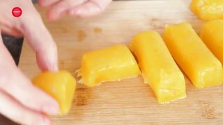 Do you have Orange Make this delicious dessert in a minute with few ingredients!