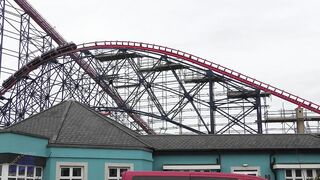 The Big One Testing! | First Test Runs Since Retrack | Blackpool Pleasure Beach 2022