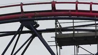 The Big One Testing! | First Test Runs Since Retrack | Blackpool Pleasure Beach 2022