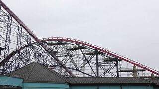 The Big One Testing! | First Test Runs Since Retrack | Blackpool Pleasure Beach 2022