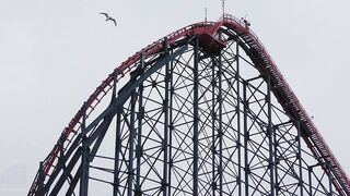 The Big One Testing! | First Test Runs Since Retrack | Blackpool Pleasure Beach 2022