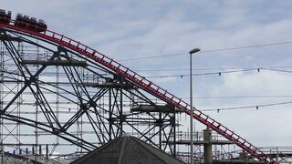 The Big One Testing! | First Test Runs Since Retrack | Blackpool Pleasure Beach 2022