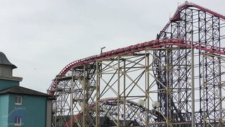 The Big One Testing! | First Test Runs Since Retrack | Blackpool Pleasure Beach 2022