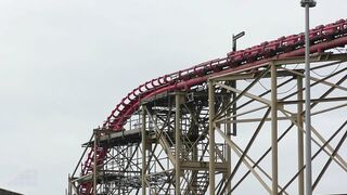 The Big One Testing! | First Test Runs Since Retrack | Blackpool Pleasure Beach 2022