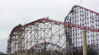 The Big One Testing! | First Test Runs Since Retrack | Blackpool Pleasure Beach 2022