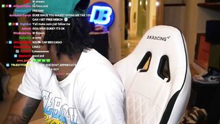 Duke Dennis Shows His Girlfriend on Stream ????