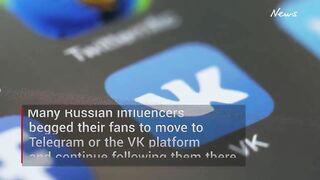 Russian influencers devastated by Instagram ban