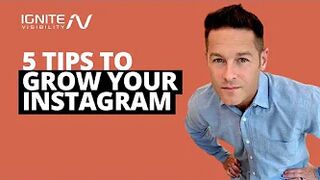 5 Tips to Grow Your Instagram