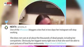 Russian influencers break down in tears after getting banned on Instagram