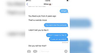 Instagram Stalking Gone Wrong | phonytexts