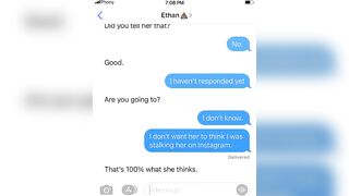 Instagram Stalking Gone Wrong | phonytexts