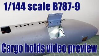 Rocast Models - 1/144 B787-9 Cargo holds preview