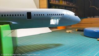 Rocast Models - 1/144 B787-9 Cargo holds preview