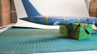 Rocast Models - 1/144 B787-9 Cargo holds preview