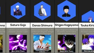 Comparison: How Anime Characters Got Their Powers