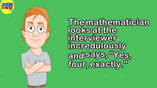 Funny Joke: A mathematician, an accountant and a politician apply for the same job