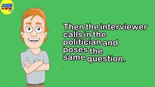 Funny Joke: A mathematician, an accountant and a politician apply for the same job