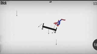 Best Falls | Stickman Dismounting funny moments #90