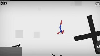 Best Falls | Stickman Dismounting funny moments #90