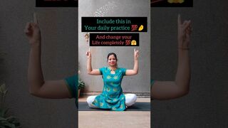 Calm Mind????and Clear thoughts ????|Deep Breathing#yoga#meditation#deepbreathing#shorts@yogawith_varsha