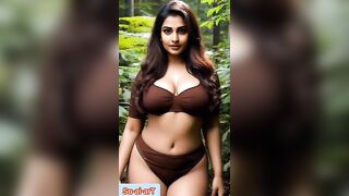 Su-ai-arT. Mallu Aunty XXL size Lingerie Photoshoot. Explaining the Posture for best result. ????????