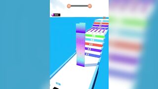 Satisfying Mobile Gameplay NEW VIDEO Playing 1000 Tiktok Canvas Run Game Relaxing #101